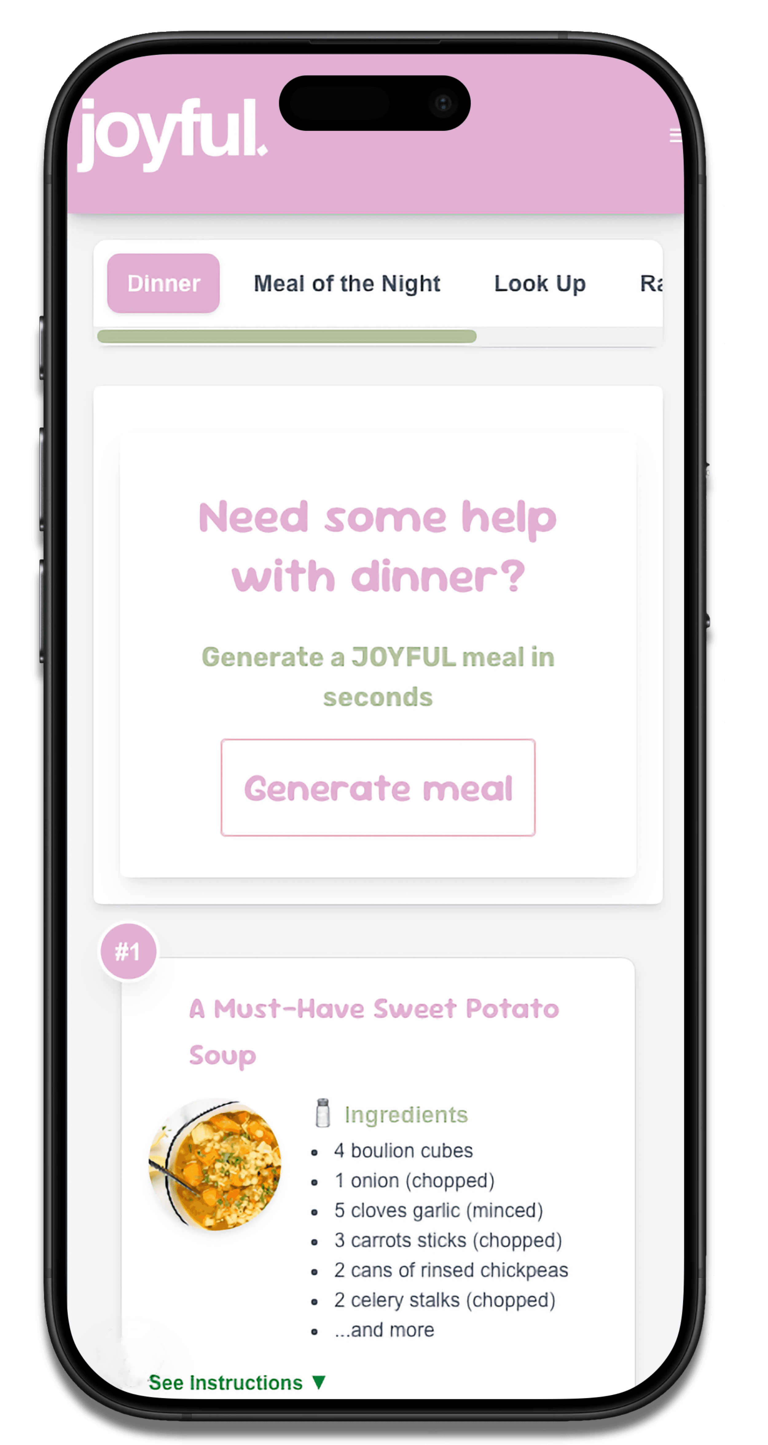 Meal Generator